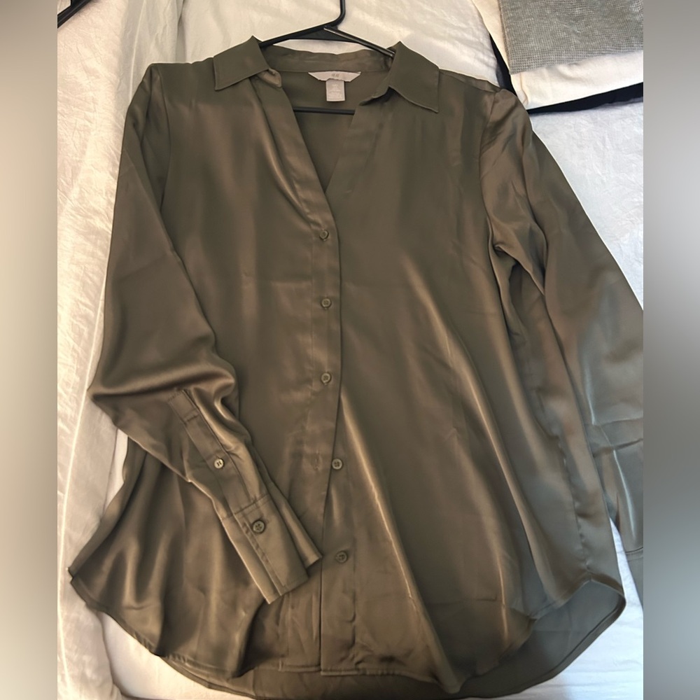 H&M Silk Blouse